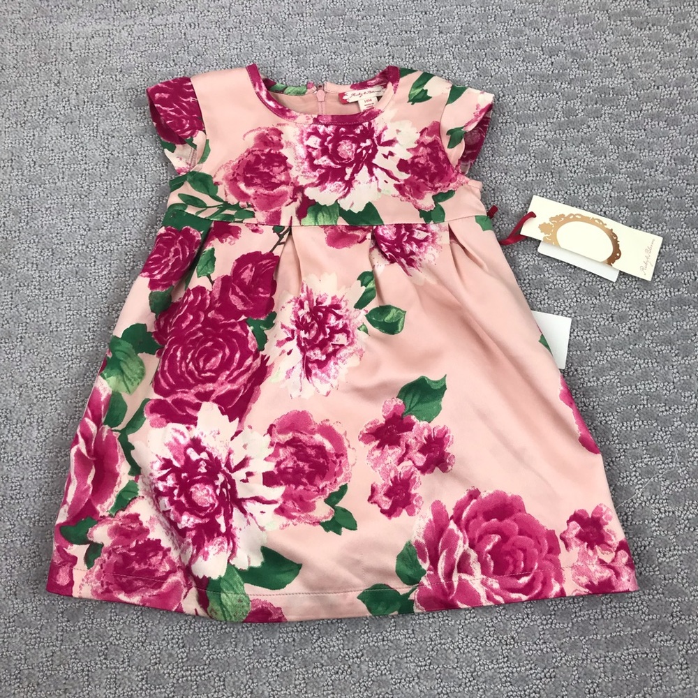 NWT ruby & bloom flower pink dress